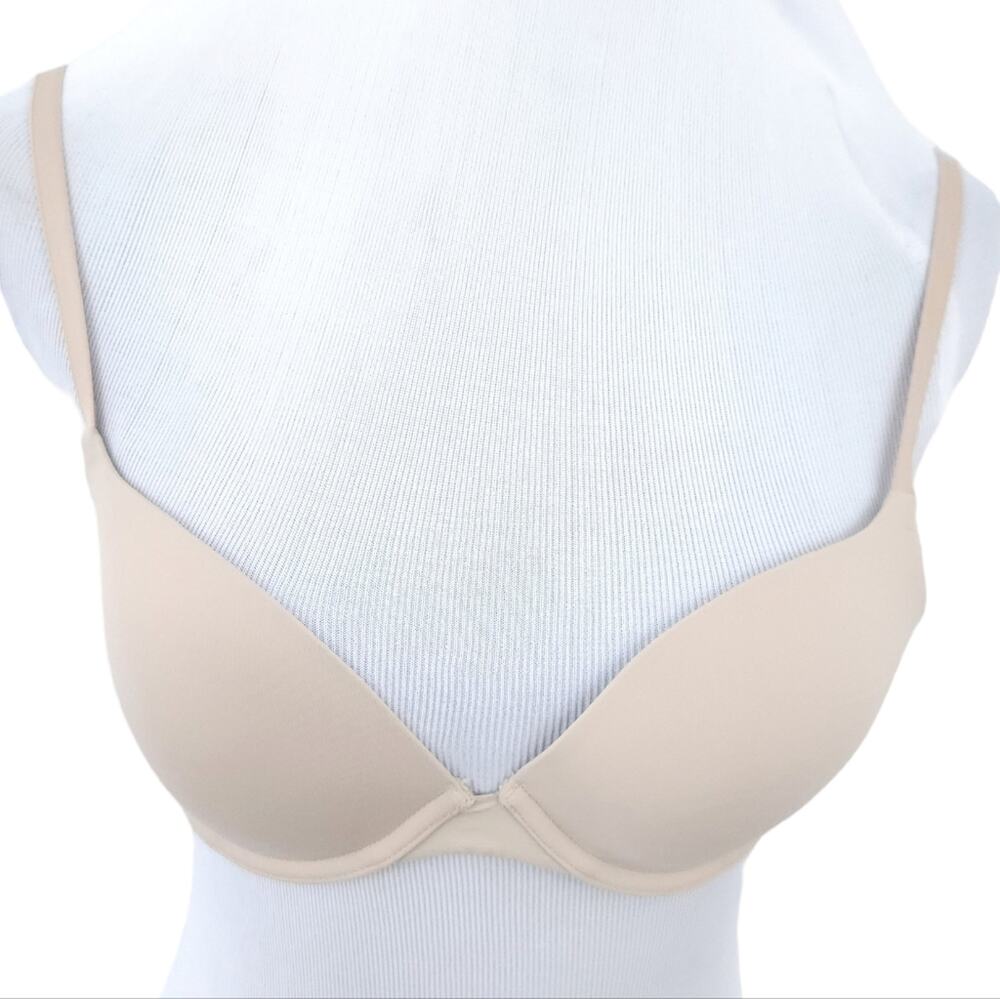 GapBody Favorite UPlift Push Up Bra 34B Beige Neutral T-Shirt Bra Casual